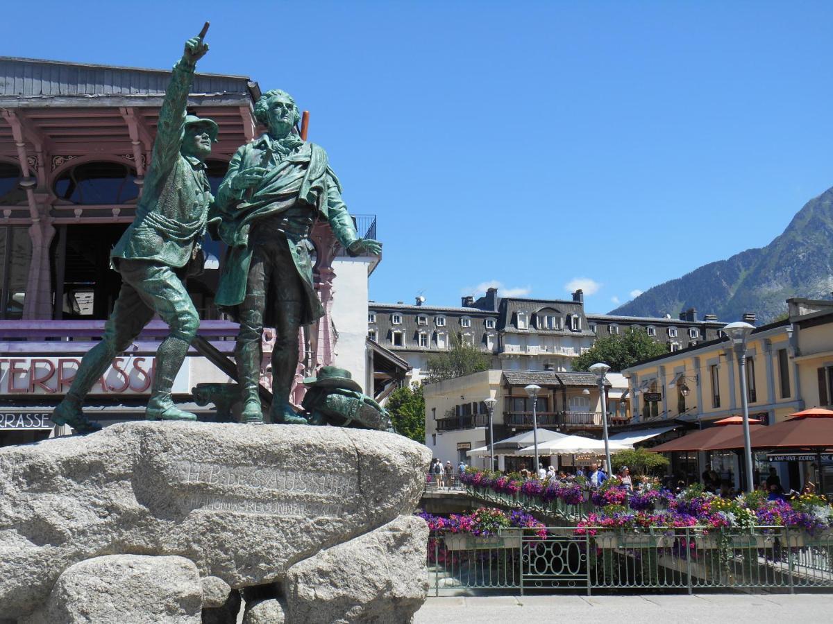 Vue Brevent Sublime En Centre Ville Avec Parking Prive Chamonix ภายนอก รูปภาพ