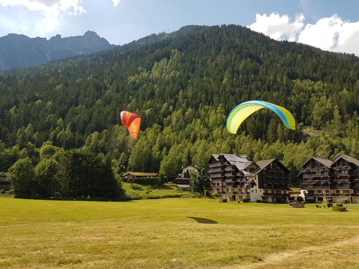 Vue Brevent Sublime En Centre Ville Avec Parking Prive Chamonix ภายนอก รูปภาพ