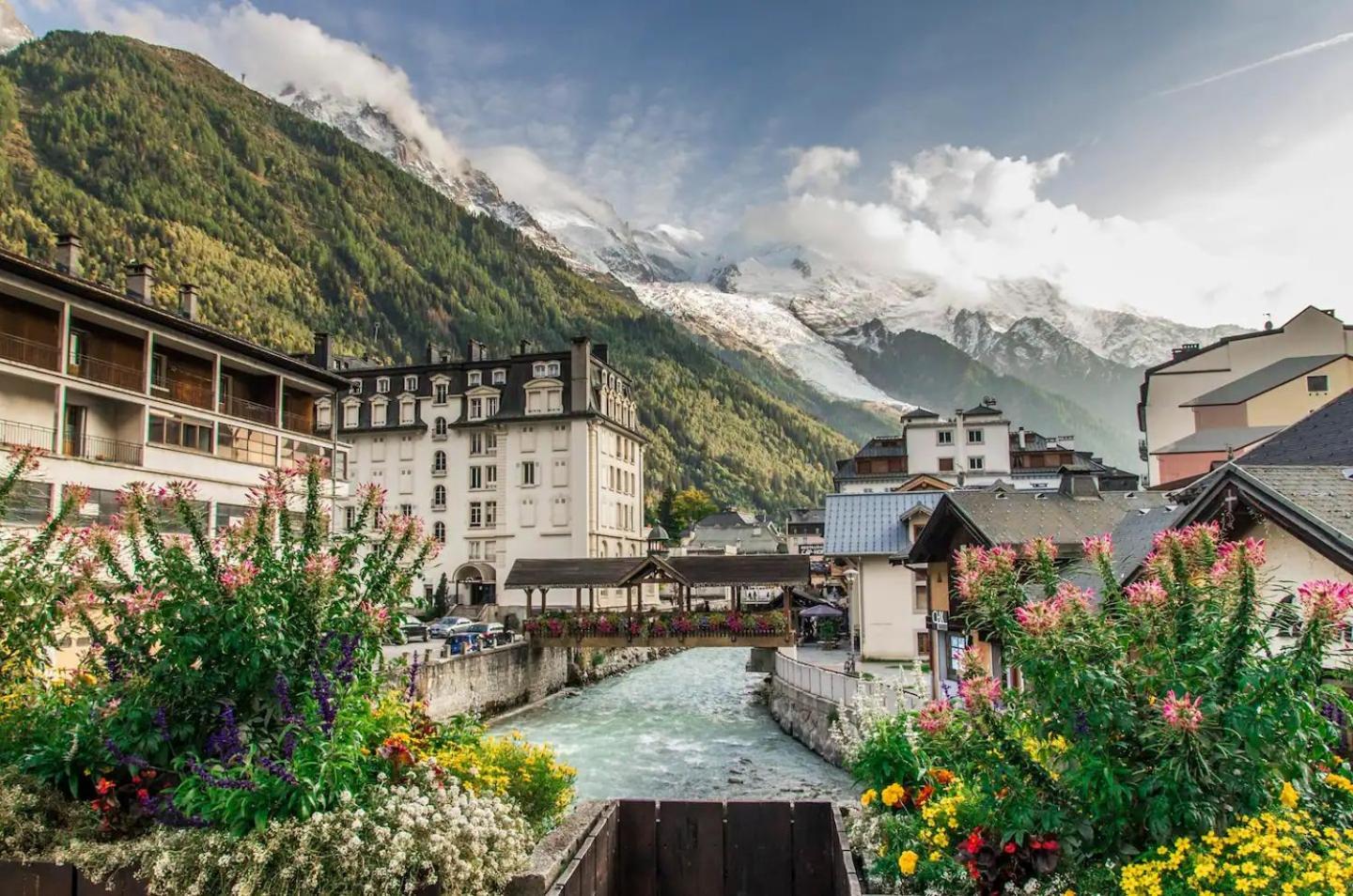 Vue Brevent Sublime En Centre Ville Avec Parking Prive Chamonix ภายนอก รูปภาพ