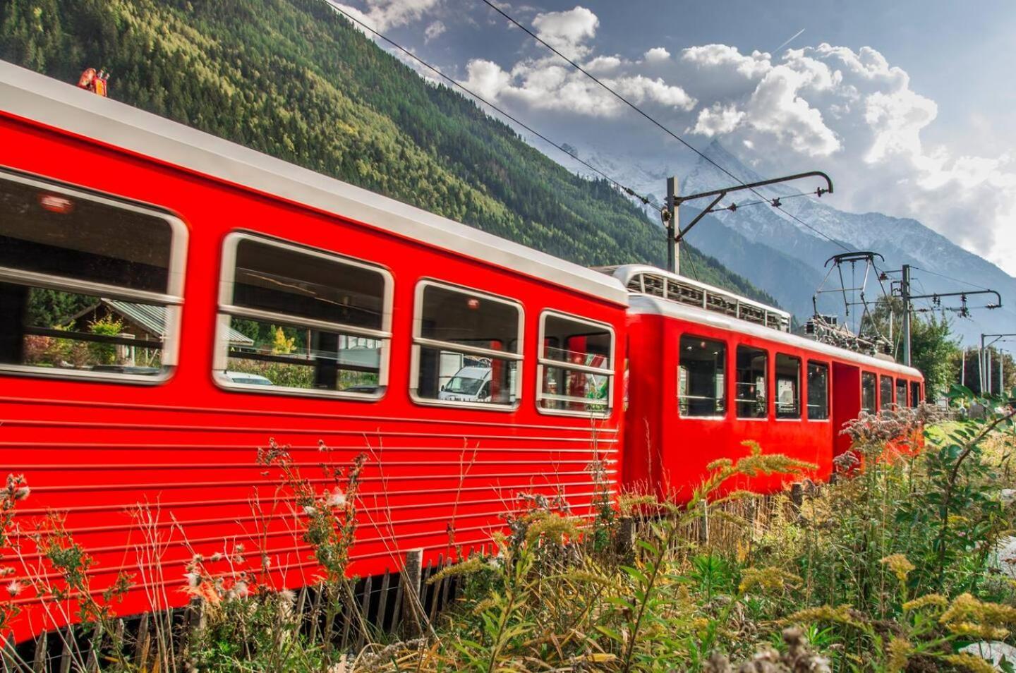 Vue Brevent Sublime En Centre Ville Avec Parking Prive Chamonix ภายนอก รูปภาพ
