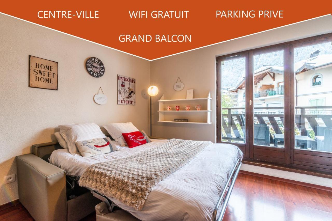 Vue Brevent Sublime En Centre Ville Avec Parking Prive Chamonix ภายนอก รูปภาพ